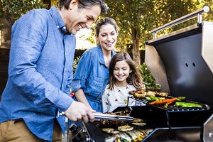barbecue a gas
