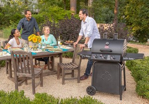 barbecue a gas